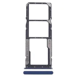 Cache-batterie avec lentille pour Xiaomi Redmi 12C (22120RN86G) - Bleu océan