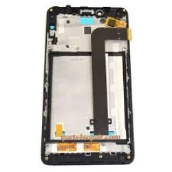 Xiaomi Redmi Note 2-Display + Digitizer + Frame- Black