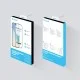 Trusmi 3D Transparency Anti-Finger Tempered Glass For iPhone 16 Pro/ 17