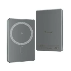 Trusmi PD20W Ultra Thin Magnatic Wireless Powerbank 10000mAh - Gray