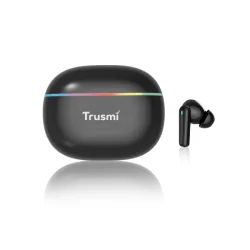  Trusmi ANC+ENC draadloze oortelefoon met dubbele microfoon Zwart